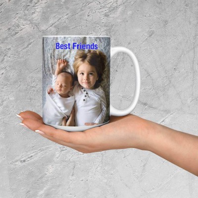 China Personalised Coffee, Tea, Water Mug, Add Photo Text Logo Picture Image