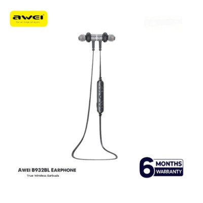 Awei B932BL Bluetooth Wireless Earphone Sport Earbuds