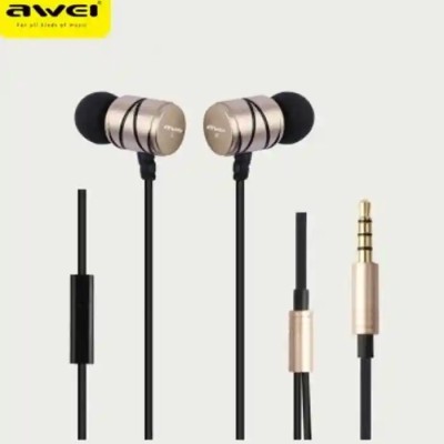 Awei Q5i Ear-Earphone Earbuds With Microphone Noise Cancelling for Android IOS