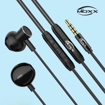 MOXX Stereo Earphone (MO-11)| Super Bass Music | 14.20mm Long Length Wire | 3.5mm Input Type