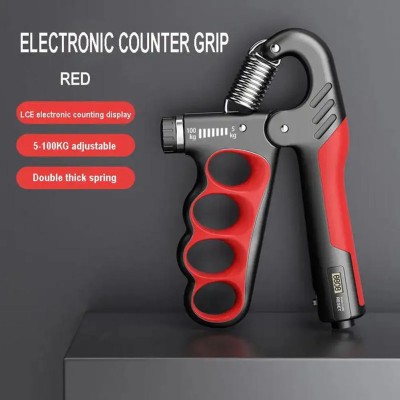 Adjustable Hand Grip Strengthener Hand Grip Trainer With Counter Wrist Forearm And Hand Exerciser For Muscle Building