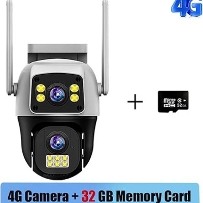V380 4G Dual Lens Wi-Fi IP Camera