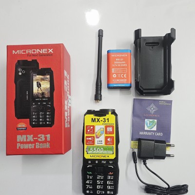 Micronex MX31 Phone Network Antenna Mobile 5500mAh Battery 4 SIM